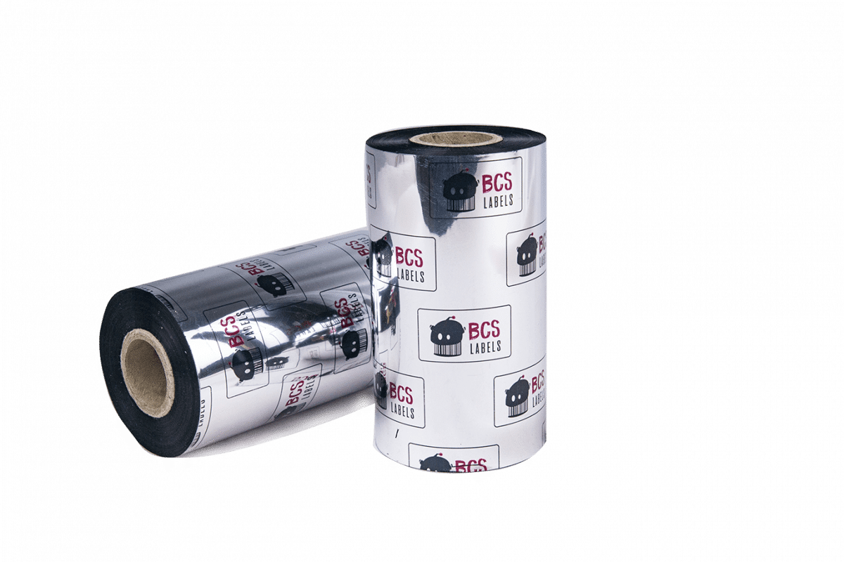 Ribbon Cera Negro 55mm x 300m - Imagen 2