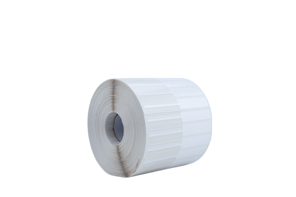 Rollo de 4000 Etiquetas Polipropileno Blanco 80 x 10mm - Imagen 1