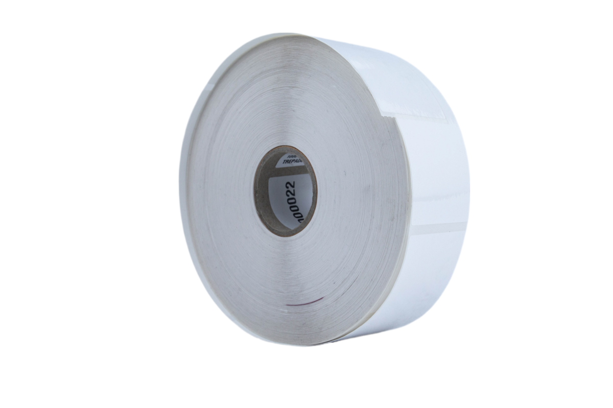 Rollo de 1000 Etiquetas Polipropileno Blanco 50 x 145mm - Imagen 1