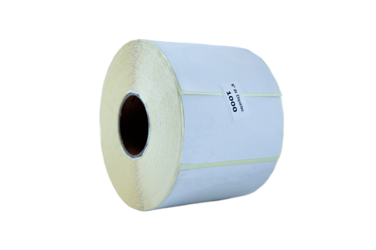 Rollo de 1000 Etiquetas Térmicas Normal 80 x 60mm - Imagen 1