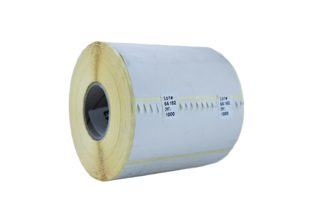 Rollo de 1000 Etiquetas Térmicas Protegidas 100 x 80mm - Imagen 1