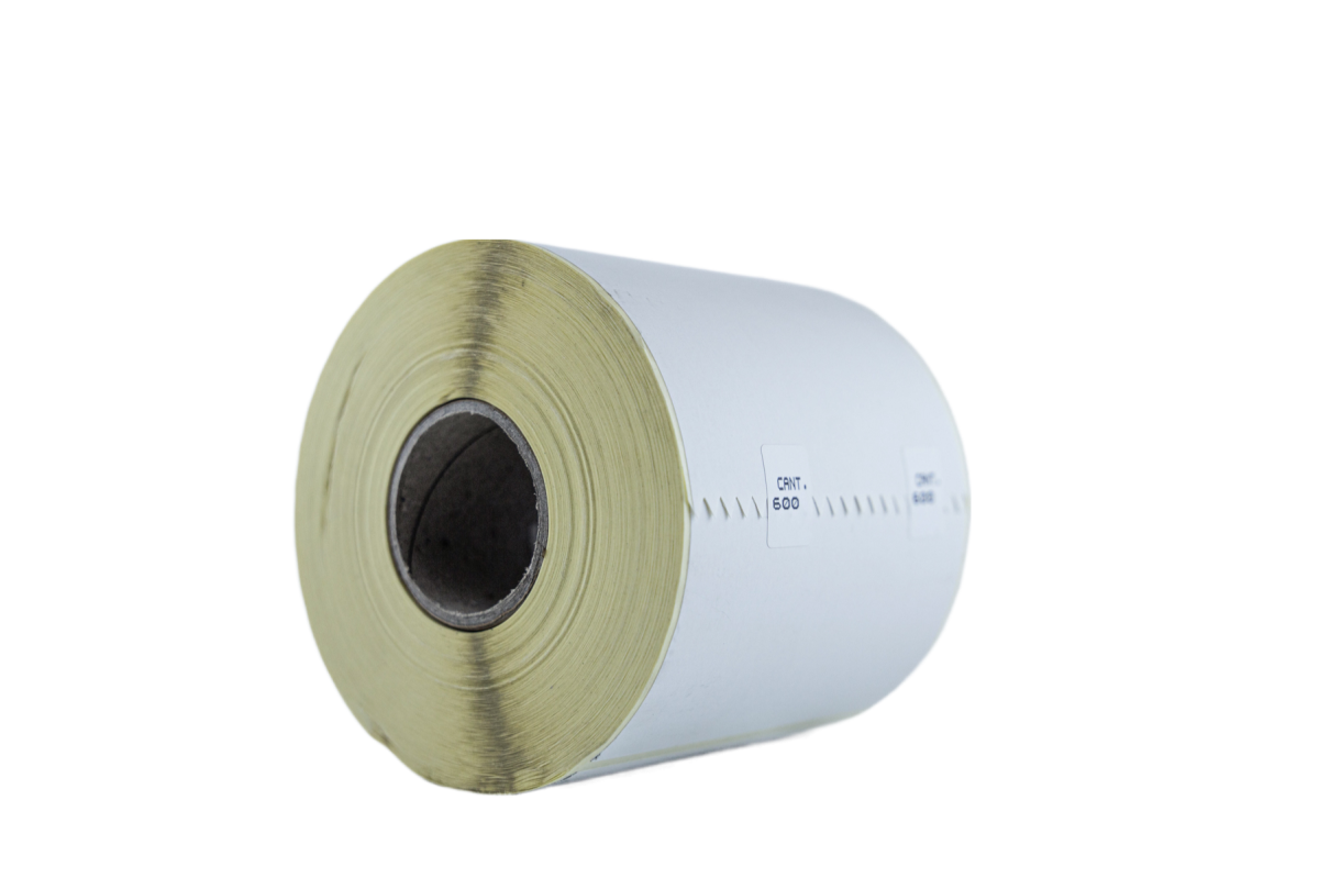 Rollo de 600 Etiquetas Térmicas Protegidas 100 x 100mm - Imagen 1