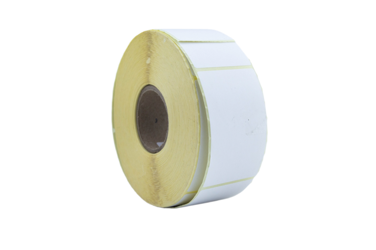 Rollo de 1000 Etiquetas Blanco Mate 40 x 70mm - Imagen 1