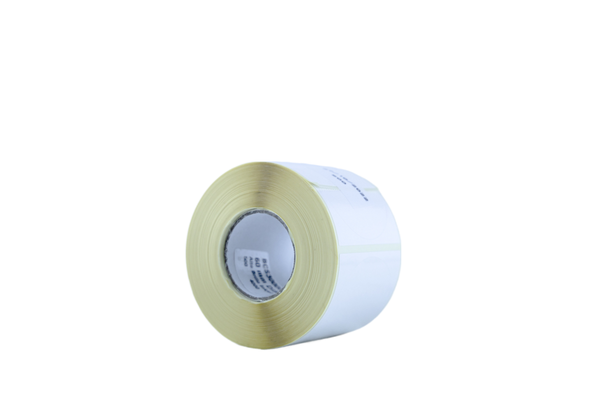 Rollo de 500 Etiquetas Alto Brillo Inkjet 60 mm Diám - Imagen 1