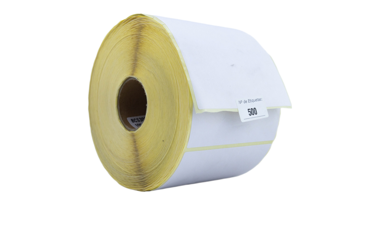 Rollo de 500 Etiquetas Blanco Mate 100 x 210mm - Imagen 1