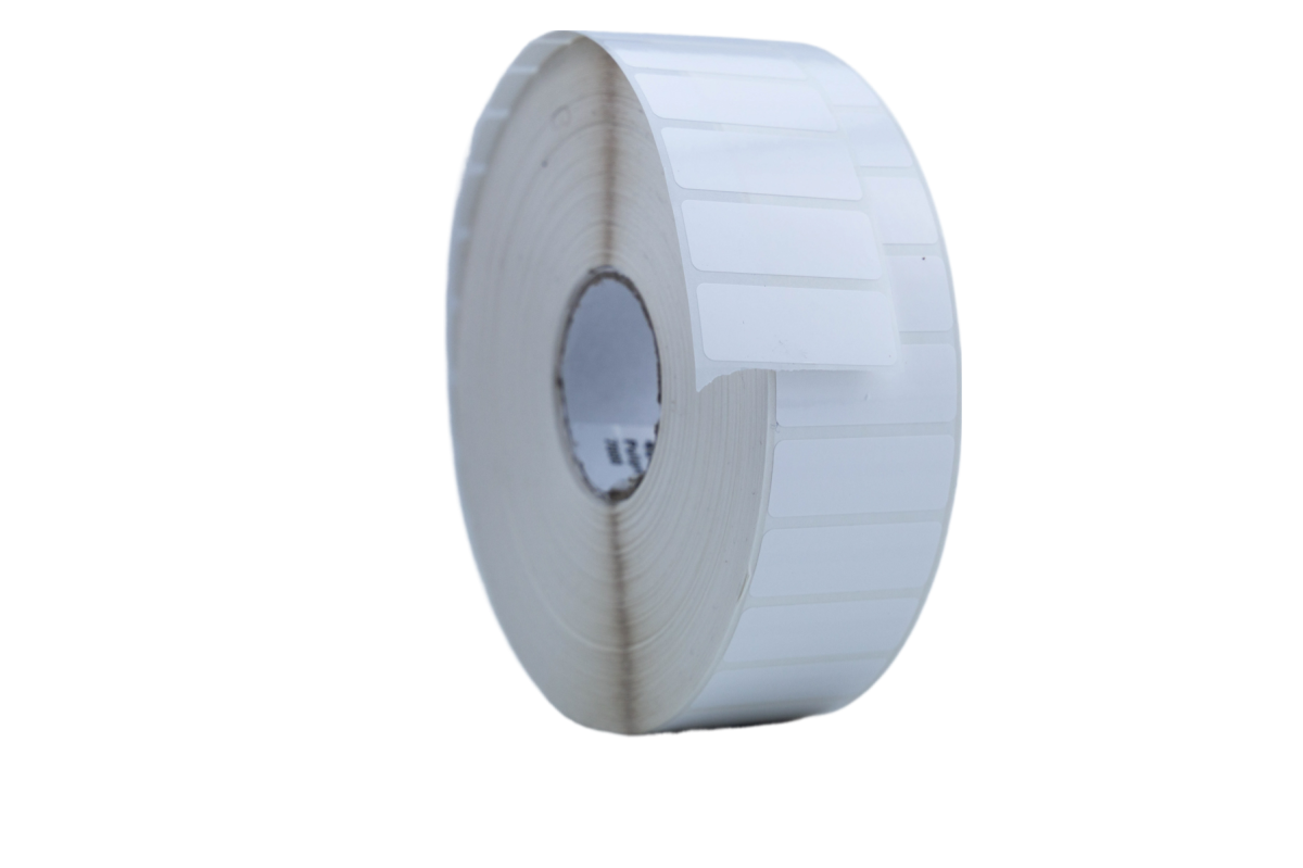 Rollo de 7000 Etiquetas Polipropileno Blanco 40 x 15mm - Imagen 1