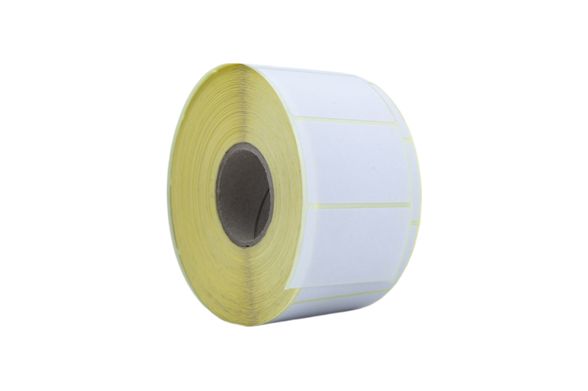 Rollo de 4000 Etiquetas Blanco Mate 53 x 33mm - Imagen 1
