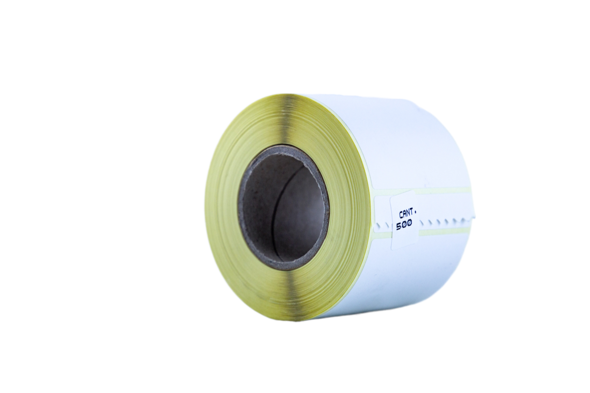 Rollo de 500 Etiquetas Térmicas Protegidas 58 x 60mm - Imagen 1